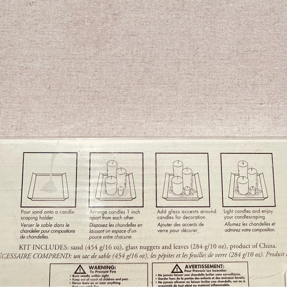 Pier One | Decor | candlescape kit